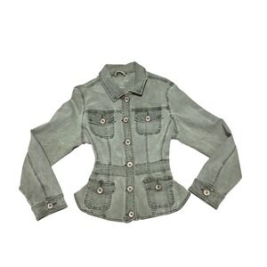 Faded Glory‎ Womens Khaki Utility Jacket
